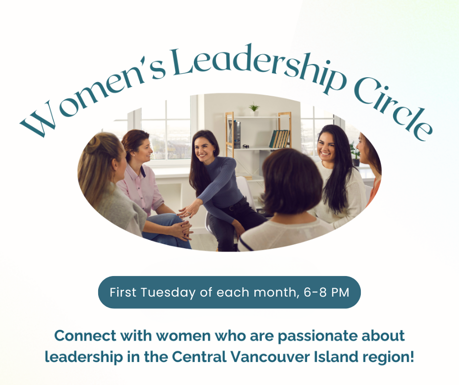 Women's Leadership Circle on the First Tuesday of each month, 6-8 PM.